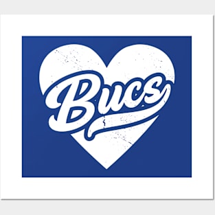 Vintage Buccaneers School Spirit // High School Football Mascot // Go Bucs Posters and Art